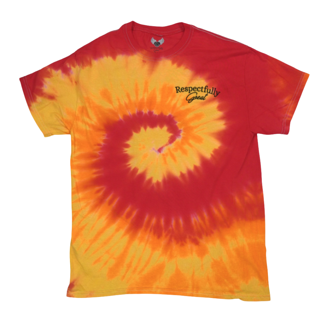 Limited Tie Dye Respectfully Great T-Shirt