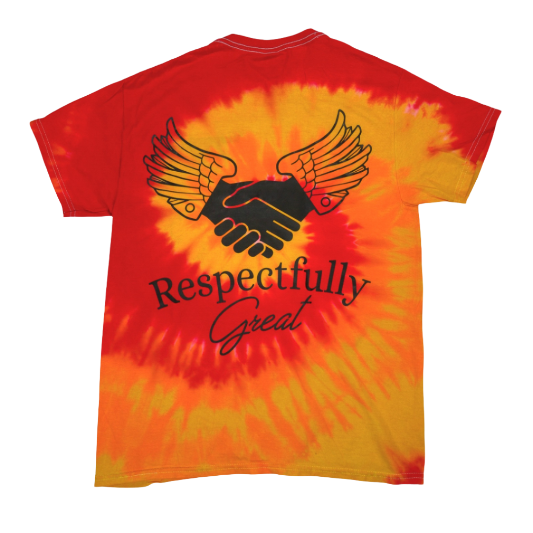 Limited Tie Dye Respectfully Great T-Shirt